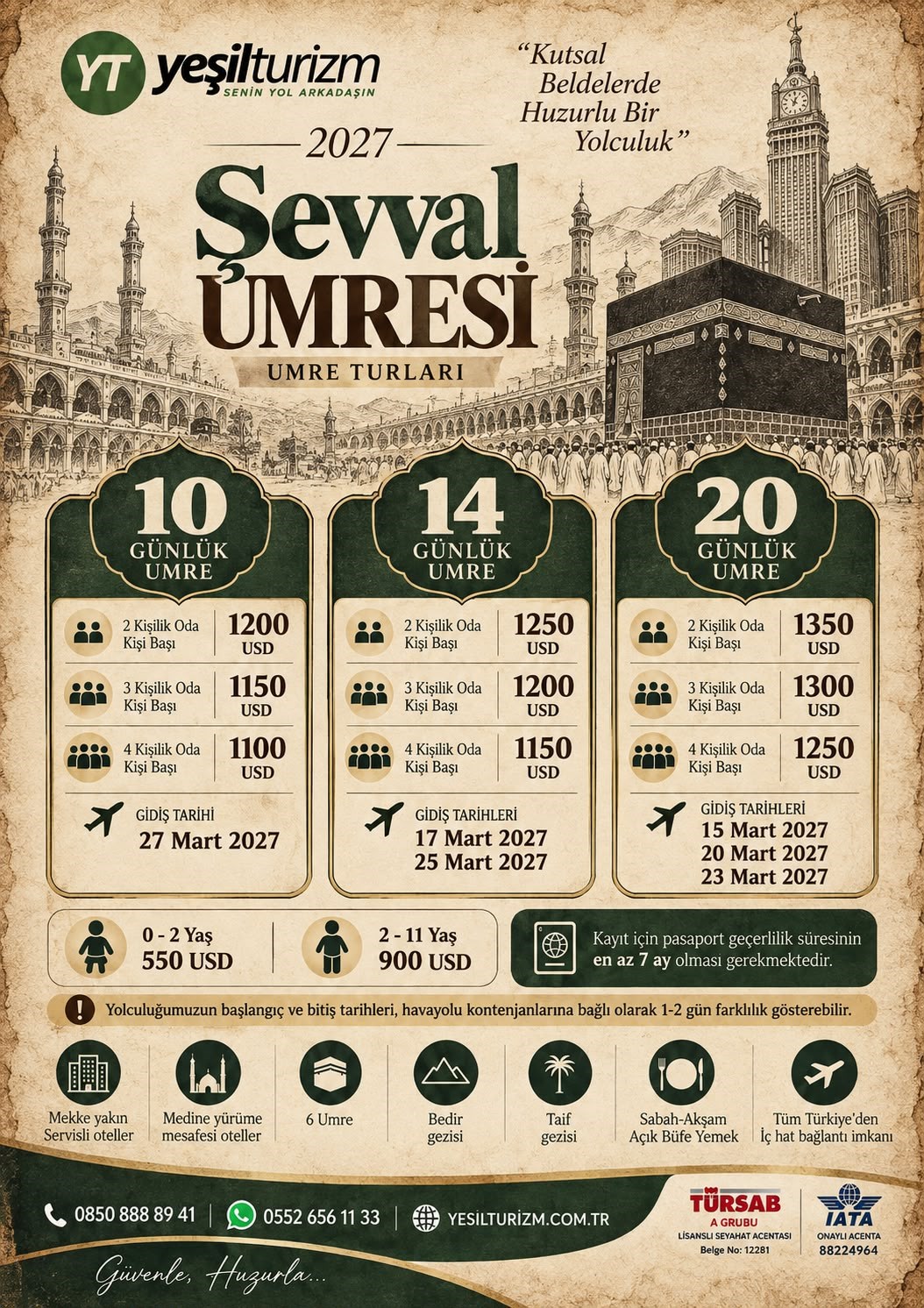 2027 Ramazan Umresi 