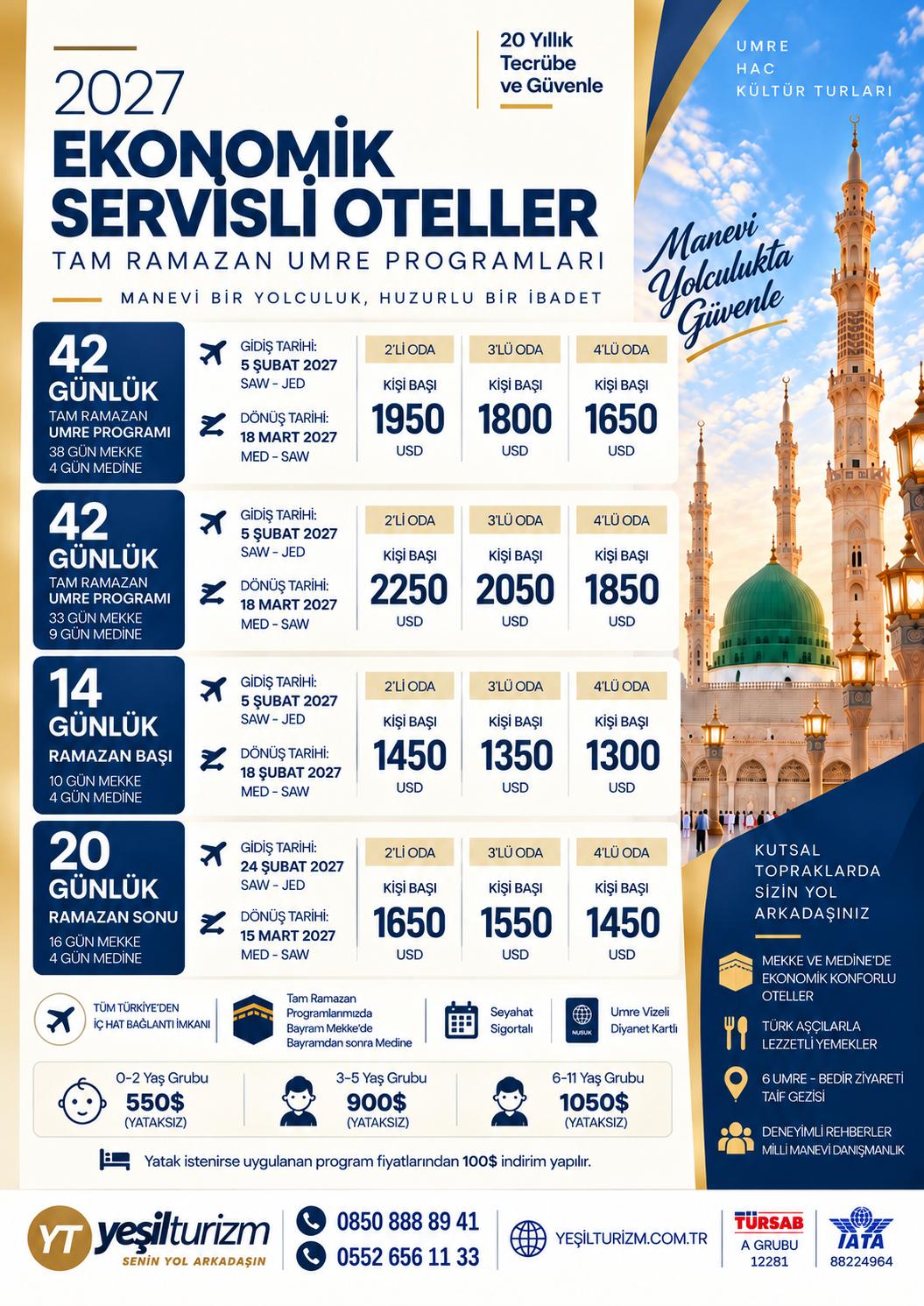 2027 Ramazan Umresi 